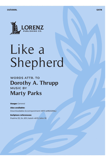Like a Shepherd