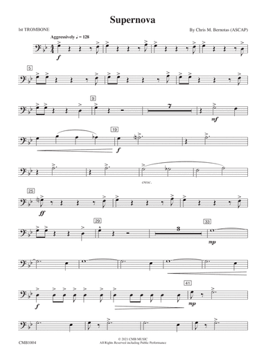 Supernova: 1st Trombone