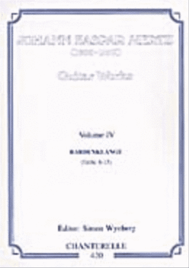 Mertz - Guitar Works Vol 4 Bardenklange Bks 8-15