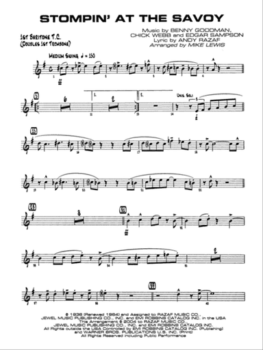 Stompin' at the Savoy: Baritone T.C.