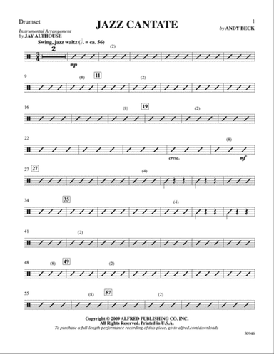Jazz Cantate: Drums