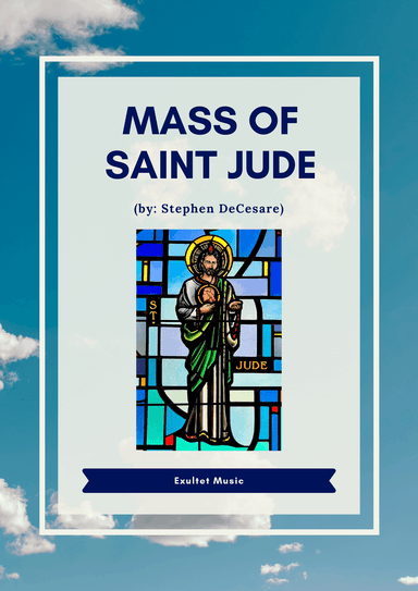 Mass of Saint Jude (Piano/Vocal Score)