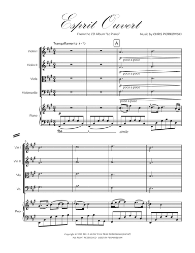 15. Esprit Ouvert Piano Quintet