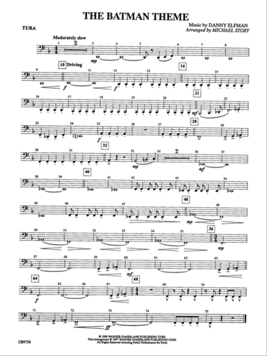 Batman Theme: Tuba