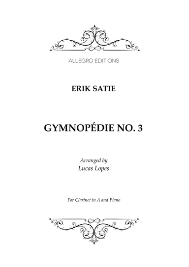 Gymnopedie No. 3