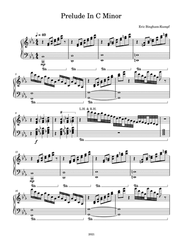 Prelude in C Minor