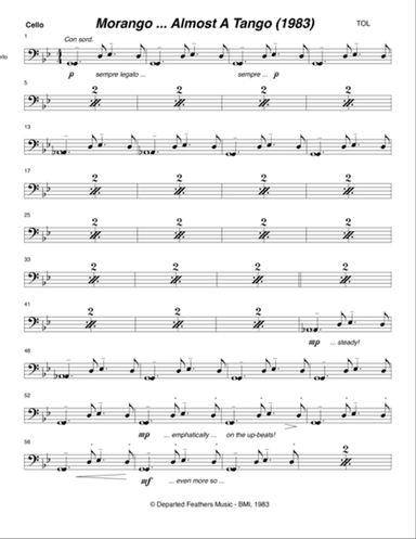 Morango ... almost a tango (1983) cello