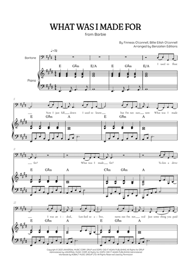 What Was I Made For?