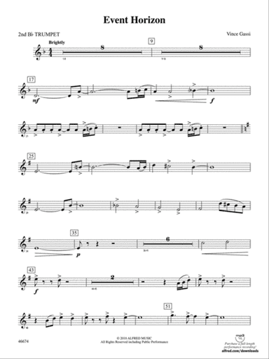 Event Horizon: 2nd B-flat Trumpet