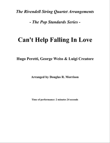 Can't Help Falling In Love
