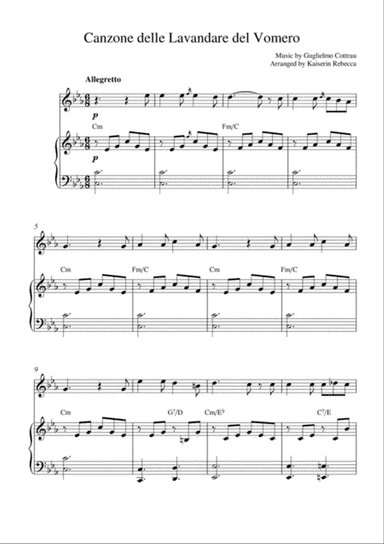Canzone delle Lavandare del Vomero