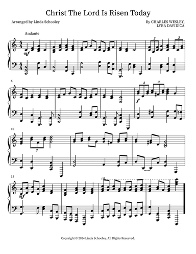 Christ The Lord Is Risen Today