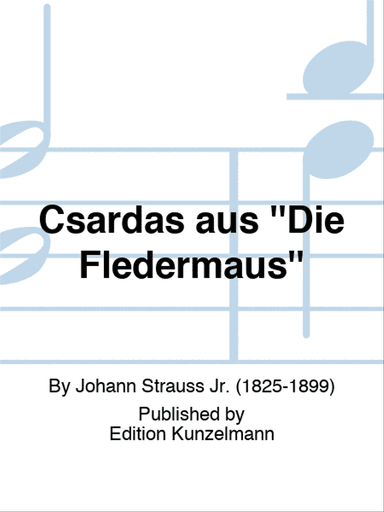 Csárdás from 'Die Fledermaus'
