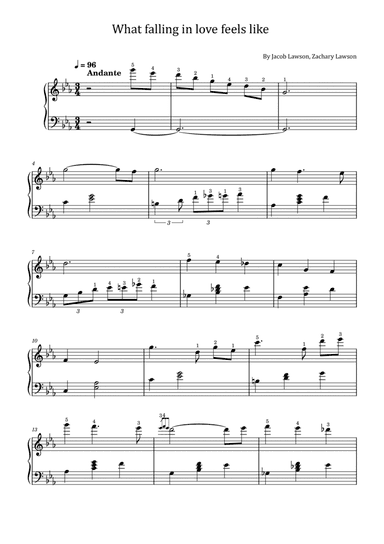 This Is What Falling In Love Feels Like