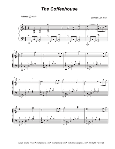 The Coffeehouse (Piano solo)
