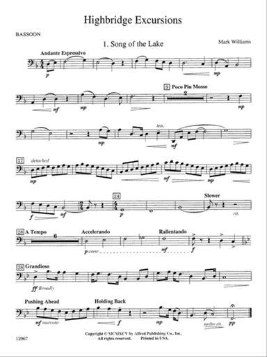 Highbridge Excursions: Bassoon