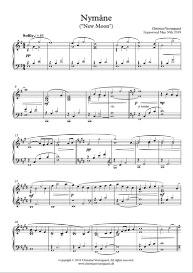 Nymåne ("New Moon")