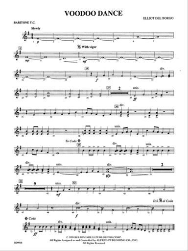 Voodoo Dance: Baritone T.C.