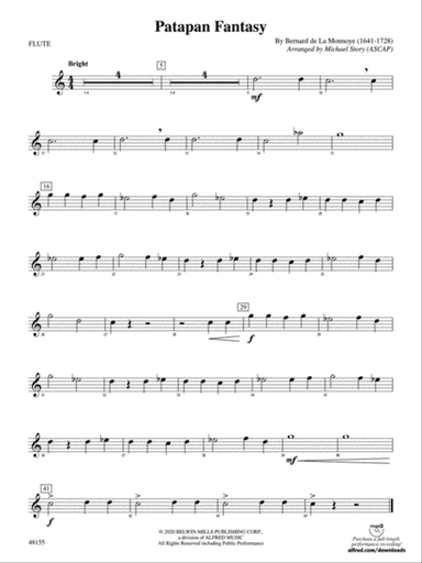 Patapan Fantasy: Flute