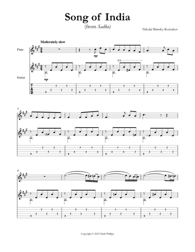 Song of India