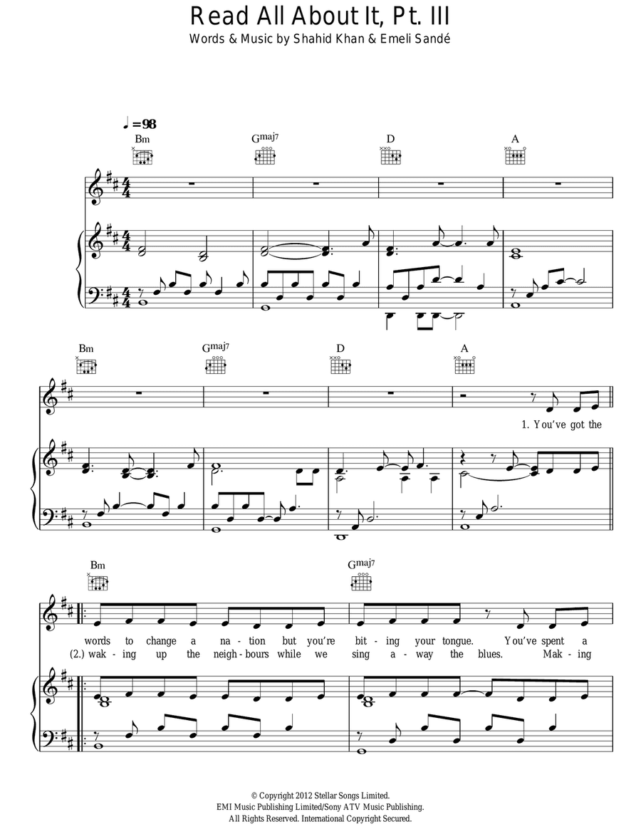 Read All About It, Part III