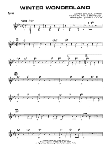 Winter Wonderland: Guitar