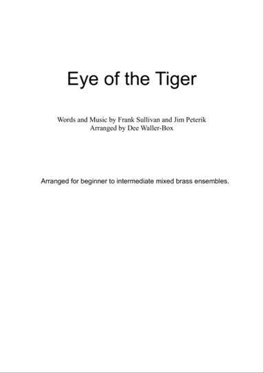 Eye Of The Tiger