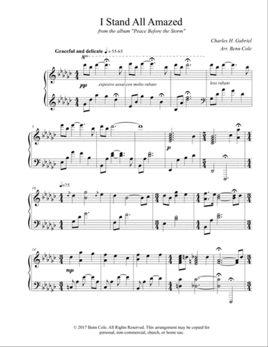 I Stand All Amazed