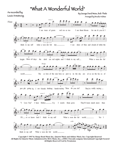 What A Wonderful World