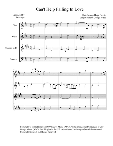 Can't Help Falling In Love