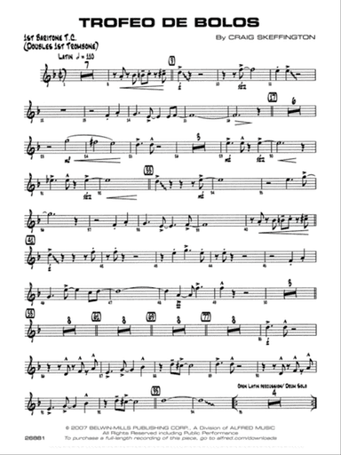 Trofeo de Bolos: Baritone T.C.