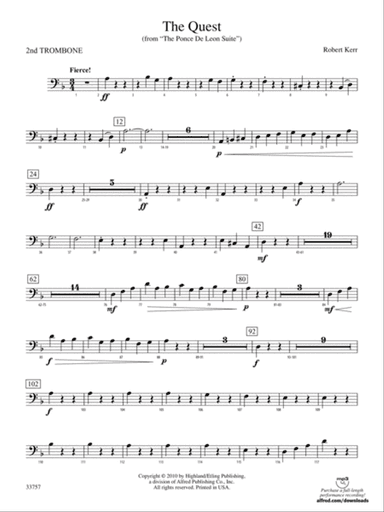 The Quest: 2nd Trombone