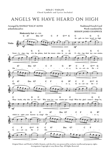 Angels We Have Heard On High