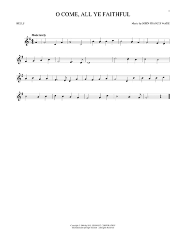 O Come, All Ye Faithful