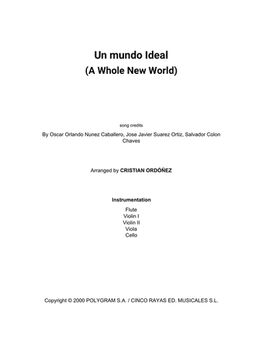 Un Mundo Ideal