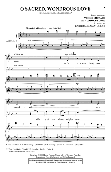 O Sacred, Wondrous Love