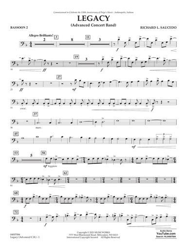 Legacy (Advanced Version) - Bassoon 2