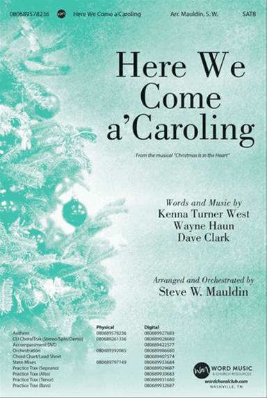 Here We Come a'Caroling - CD ChoralTrax