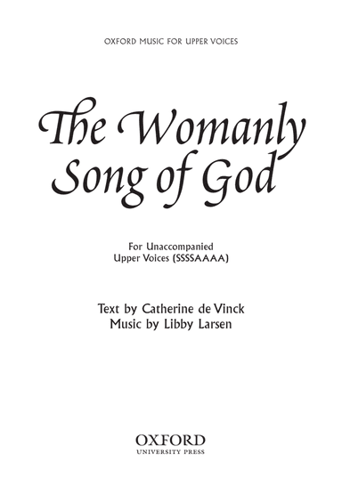 The Womanly Song of God