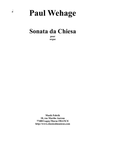 Sonata da Chiesa
