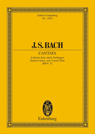Cantata No. 32 (Dominica 1 post Epiphanias)