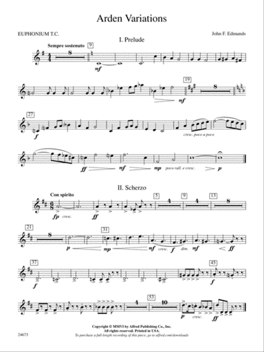 Arden Variations: Baritone T.C.