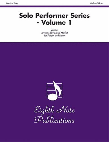 Solo Performer, Volume 1
