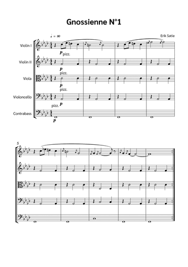 Gnossienne N°1