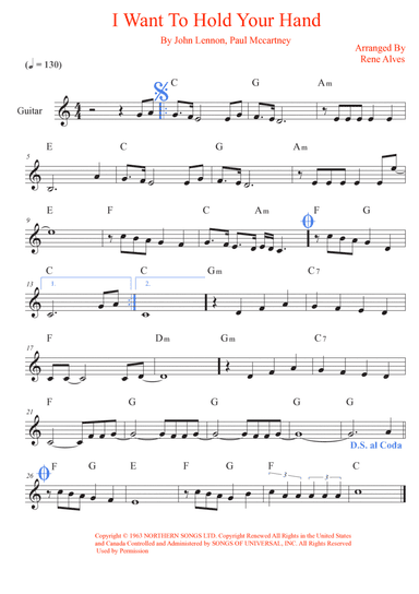 I Want To Hold Your Hand