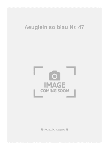 Aeuglein so blau Nr. 47