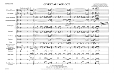Give It All You Got: Score