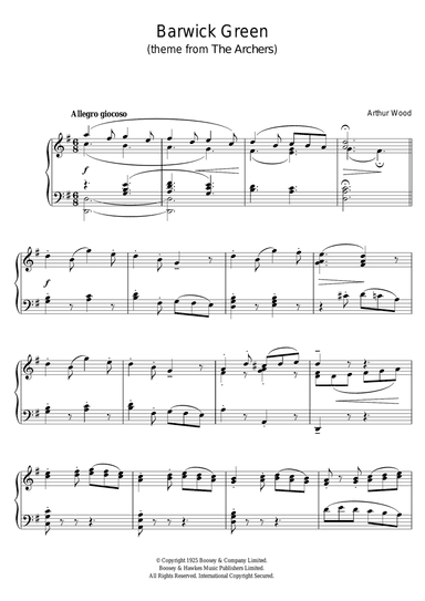 Barwick Green (theme from The Archers)