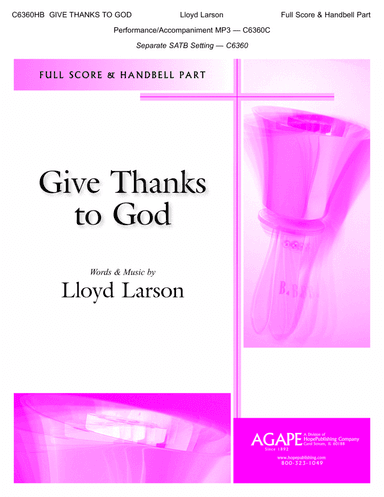 Give Thanks to God