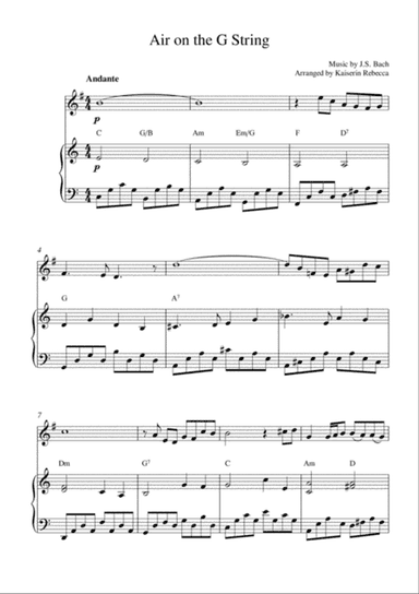Air on the G String